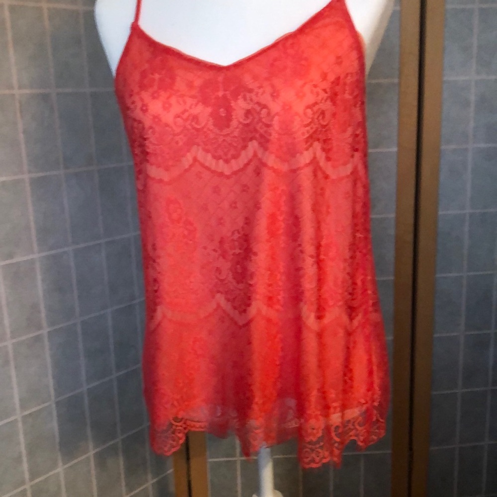 Lacy tank top